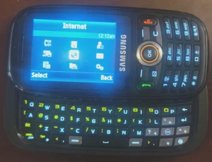 Samsung Linx sgh-t369r clavier curseur ancien rétro vintage téléphone portable 2010 - Photo 1 sur 15