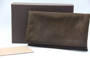 NEW BOTTEGA VENETA BROWN AUTHENTIC EYEGLASSES SUNGLASSES POUCH CASE BOX - Picture 1 of 4
