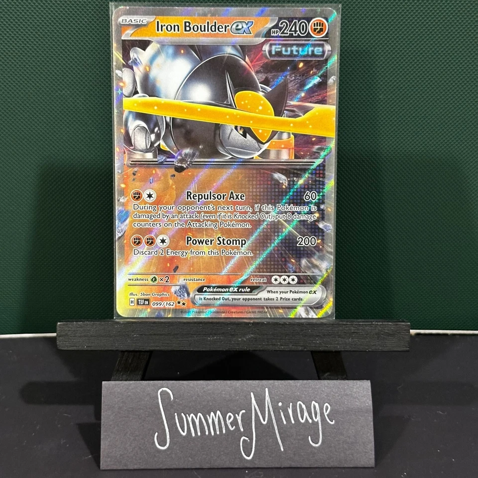 Iron Boulder ex - 099/162 - SV05: Temporal Forces (TEF) - Image 1 of 1