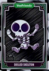 2025 Topps Chrome VF Series 1 Skilled Skeleton - Bild 1 von 2