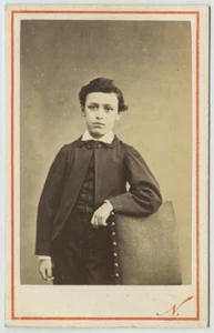CDV 1860-70 Nadar. Portrait de garçon. - Picture 1 of 2