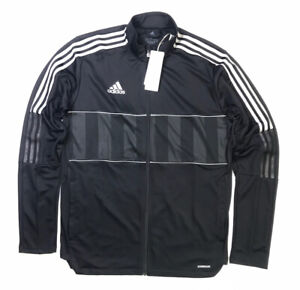 Adidas Men's Tiro Reflective Track Jacket GS4706 Black Size Large NWT