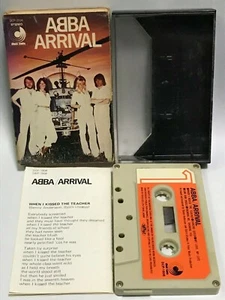 ABBA Arrival Japan Cassette Tape DCP-1506 Slip Case Insert Discomate - Picture 1 of 10