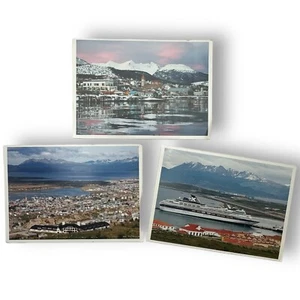 Tres fotos a colores de 5x7" promocionando cruceros de celebridades - Imagen 1 de 2