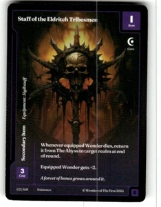 Wonders Of The First: Existence - Staff of the Eldritch Tribesmen 123/401 EPIC - Picture 1 of 2