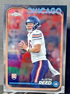 2024 Topps Chrome Austin Reed Base Rookie Card QB - #249 Chicago Bears - RM73 - Bild 1 von 2