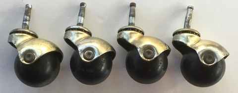 4 - Vintage Noelting Faultless No. D-66 9C Swivel Brass Hood Furniture Salvage Cover