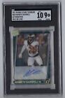 2021 KENNETH GAINWELL CLEARLY DONRUSS HOLO LOGO RATED RC AUTOGRAPH SGC GRADED 9