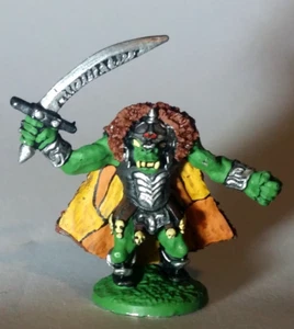 Ral Partha - Korg, Orc King (03-047) - Metall - bemalt - Bild 1 von 2