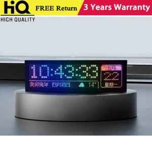 ER256 WiFi Voice Control Level Light RGB LED Audio Spectrum Rhythm Light Clock - Picture 1 of 5