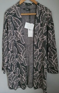 Gollehaug Damen Strickjacke Schwarz/Pink UK 10 - Bild 1 von 8
