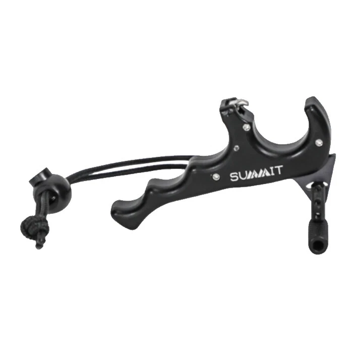 Scott Archery Release Summit Thumb Button Release 4 Finger 8009-BK #07604 - Image 1 of 1