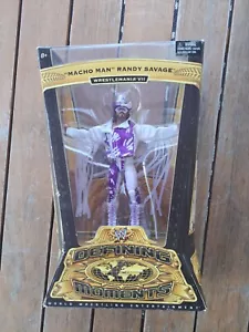 ¡NUEVA FIGURA DE WWE QUE DEFINE MOMENTOS MACHO MAN RANDY SAVAGE WRESTLEMANIA VII! WWF - Imagen 1 de 7