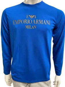 Emporio Armani Tshirt Long Sleeve Milan - Picture 1 of 11