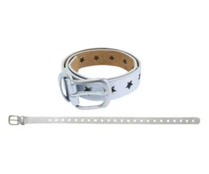 Girls Children's Belt Stars Silver 70 cm | Girls Belt | Kids Belt - Picture 1 of 1