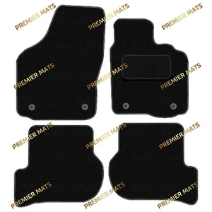 Skoda Octavia 2008 To 2013 Tailored Carpet Car Floor Mat Black - Picture 1 of 4