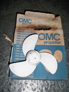 OMC Propellers 316557 Aluminum Prop 7.25" x 4.5" 3-Blade LH NEW - Picture 1 of 4