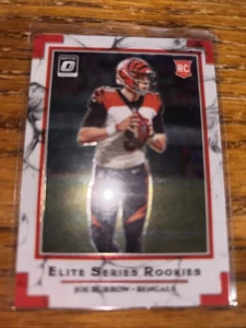 2020 Panini Donruss Optic Elite Series Rookies Joe Burrow Cincinnati Bengals - Foto 1 di 2