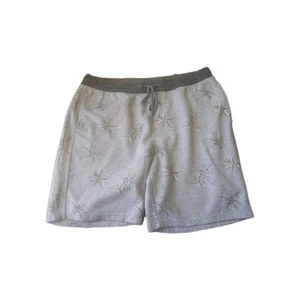 Men's Rip Curl XL Grey Palm Tree Sweatshorts - Picture 1 of 3