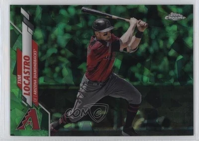 2020 Topps Chrome Update Sapphire Edition Green /45 Tim Locastro #U-238 - Image 1 of 2