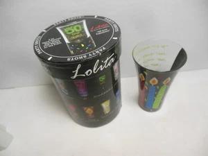 Vaso de chupito Lolita 50 y fabulosas velas de cumpleaños nuevo caja abierta 2 oz. - Imagen 1 de 4