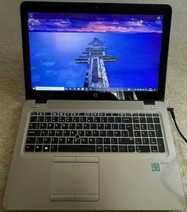 HP ELITEBOOK 850 G3 - i5-6300U @ 2.40GHz - 8GB RAM - 256GB SSD - Win 10 PRO - Picture 1 of 11