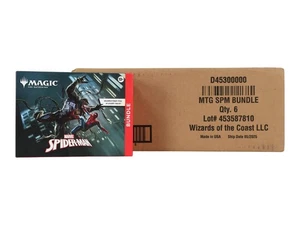 MAGIC THE GATHERING MARVEL'S SPIDER-MAN BUNDLE 6-BOX CASE (PRESELL) - Picture 1 of 5