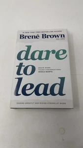 Dare to Lead Brené Brown Hardcover Leadership Business Self-Help Motivation Book - Imagen 1 de 4