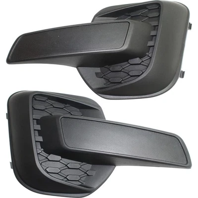 Fog Light Cover Set For 2010-2015 Chevy Equinox Front Textured 25798750 25798751 - Image 1 of 4
