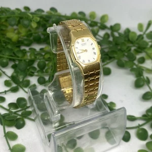SEIKO 2Y00-5509 Base Metal Stainless Steel Ladies Wristwatches B12614 - Picture 1 of 6