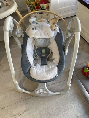 Ingenuity SimpleComfort Compact Soothing Swing, Rotating Toy Bar Baby/toddler - image 1 of 2