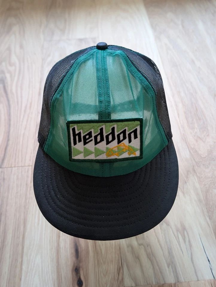 Raro Sombrero de Malla de Pesca Heddon De Colección A Presión Hecho en Semco EE. UU. Mercado Japonés  Foto 1 de 4