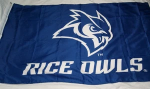 Reis Eulen Flagge 3"x5" blau mit Ösen - Bild 1 von 6