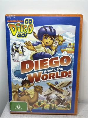 Go Diego Go: Diego Saves The World (DVD) PAL Region 4 - Image 1 of 4