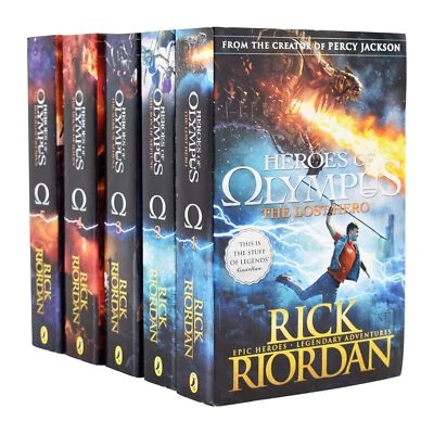 Heroes of Olympus Complete 5 Book Collection (Slipcase) by Rick Riordan NEW 2021 - Image 1 of 2