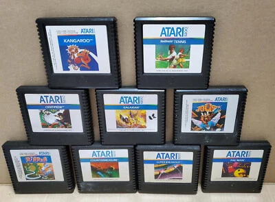 Atari 5200 Lot 9 Game Bundle - Image 1 of 2