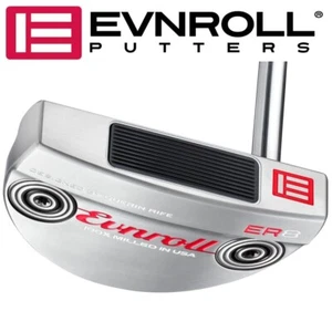 EVNROLL 2025 NEO CLASSIC ER8 CHROME PUTTER 38" +TOURTAC NEO GRIP +HEADCOVER - Picture 1 of 8