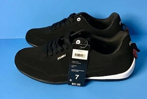 FUBU LADIES BLACK MEMORY FOAM SUMMER SNEAKER SIZE 7 - Picture 1 of 6