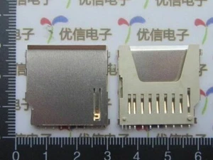 5X MMC/SD card Socket Modules SD Slot Base Arduino Cellphone Push SMD - Picture 1 of 1