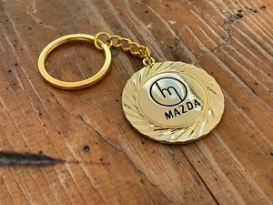 Mazda   Retro Schlüsselanhänger Keychain  Anhänger im Vintage Repro Design - Picture 1 of 2