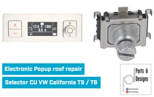 Selector/Codificador panel central VW California T5 T6 7E7906453 7H7906453 A/B/C - Imagen 1 de 3