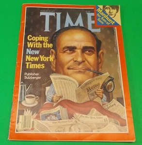 Time Magazine August 15, 1977 New York Times - Picture 1 of 1