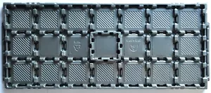 100x Intel CPU Almacenamiento Bandeja Soporte para 21 CPUs Base 1151 1150 1155 1156 775 - Imagen 1 de 1