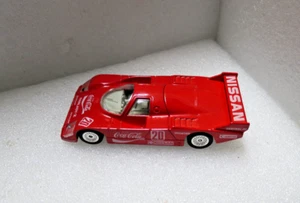 1/43 TOMICA TOMY DANDY JAPAN #20 NISSAN SKYLINE GROUP C RED COCA COLA NO BOX - Picture 1 of 6