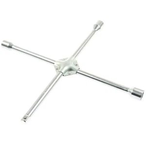 LLAVE EN CRUZ PARA RUEDAS DE COCHES 17,19,21 MM Y 1/2" - Imagen 1 de 3