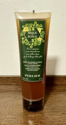 Perlier Miele di Bosco Honey Bath and Shower Cream, 8.4 fl oz. New Sealed Italy - Image 1 of 3