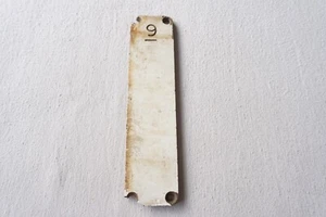 Placa de palanca de ferrocarril de señalización de señales Railwayana 9 - Imagen 1 de 2