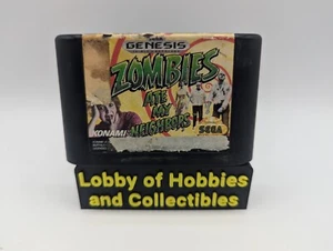 Zombies Ate My Neighbors (Sega Genesis, 1993) Probado - Auténtico - Limpio - Imagen 1 de 3