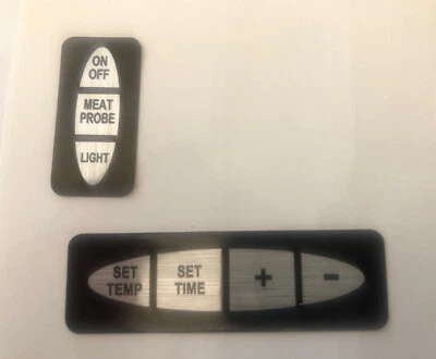 INSYNC ENGINEERING NEW MADE IN USA: COMPARE MASTERBUILT CONTROL PANEL 9907170120 OVERLAY LABEL ONLY