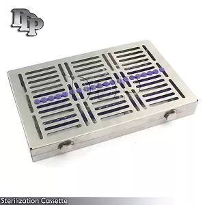 Dental 20 Instrumente Sterilisation Kassettenablage Racks Drehverschluss ST-002 - Bild 1 von 4